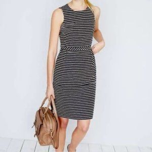 Boden Polka Dot Smithfield Shift Dress Sz 10 Long